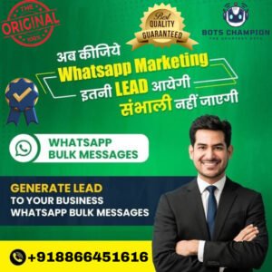 Bulk Whats App Lead Generation